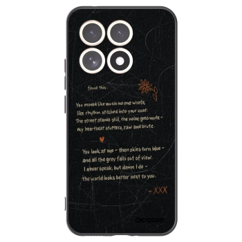Picasee Xiaomi 15T Hülle - Schwarzes Silikon - POET