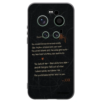 Picasee Xiaomi 17 Ultra Hülle - Schwarzes Silikon - POET