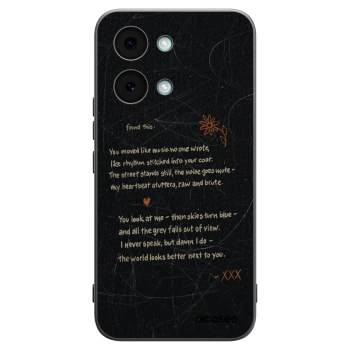Picasee Xiaomi Poco X8 Pro Max Hülle - Schwarzes Silikon - POET