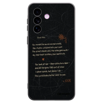 Picasee Samsung Galaxy A57 5G Hülle - Schwarzes Silikon - POET