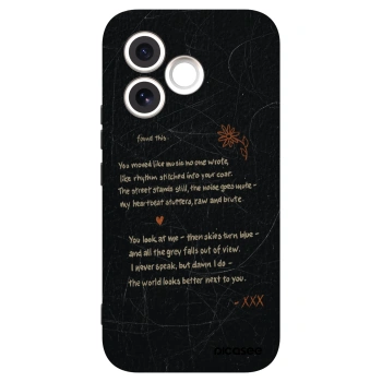 Picasee Honor 600 Lite Hülle - Schwarzes Silikon - POET