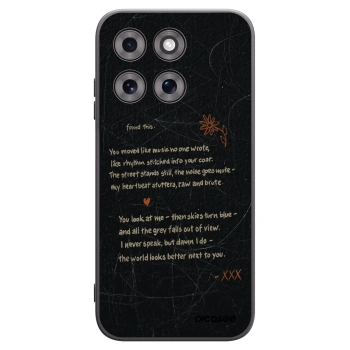 Picasee Motorola Moto G77 Hülle - Schwarzes Silikon - POET
