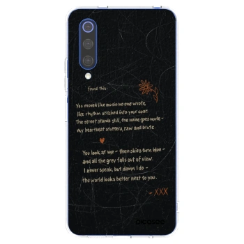 Picasee Xiaomi Mi 9 SE Hülle - Transparentes Silikon - POET