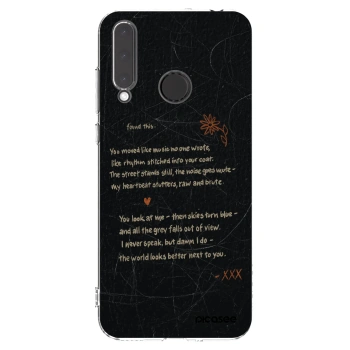 Picasee Honor 20 Lite Hülle - Transparentes Silikon - POET