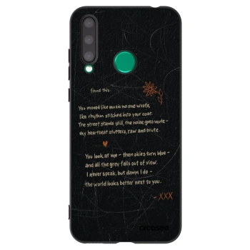 Picasee Honor 20 Lite Hülle - Schwarzes Silikon - POET