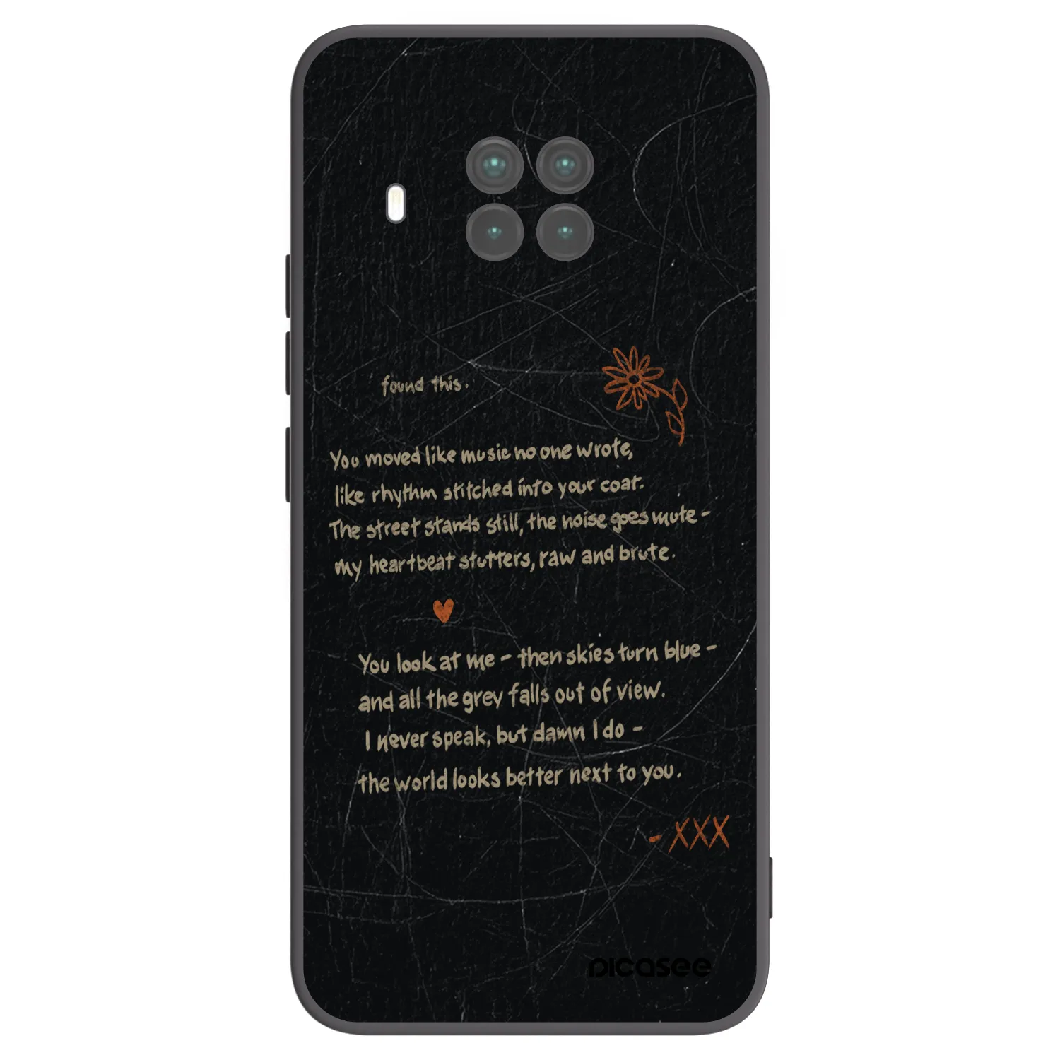 Picasee Xiaomi Mi 10T Lite Hülle - Schwarzes Silikon - POET