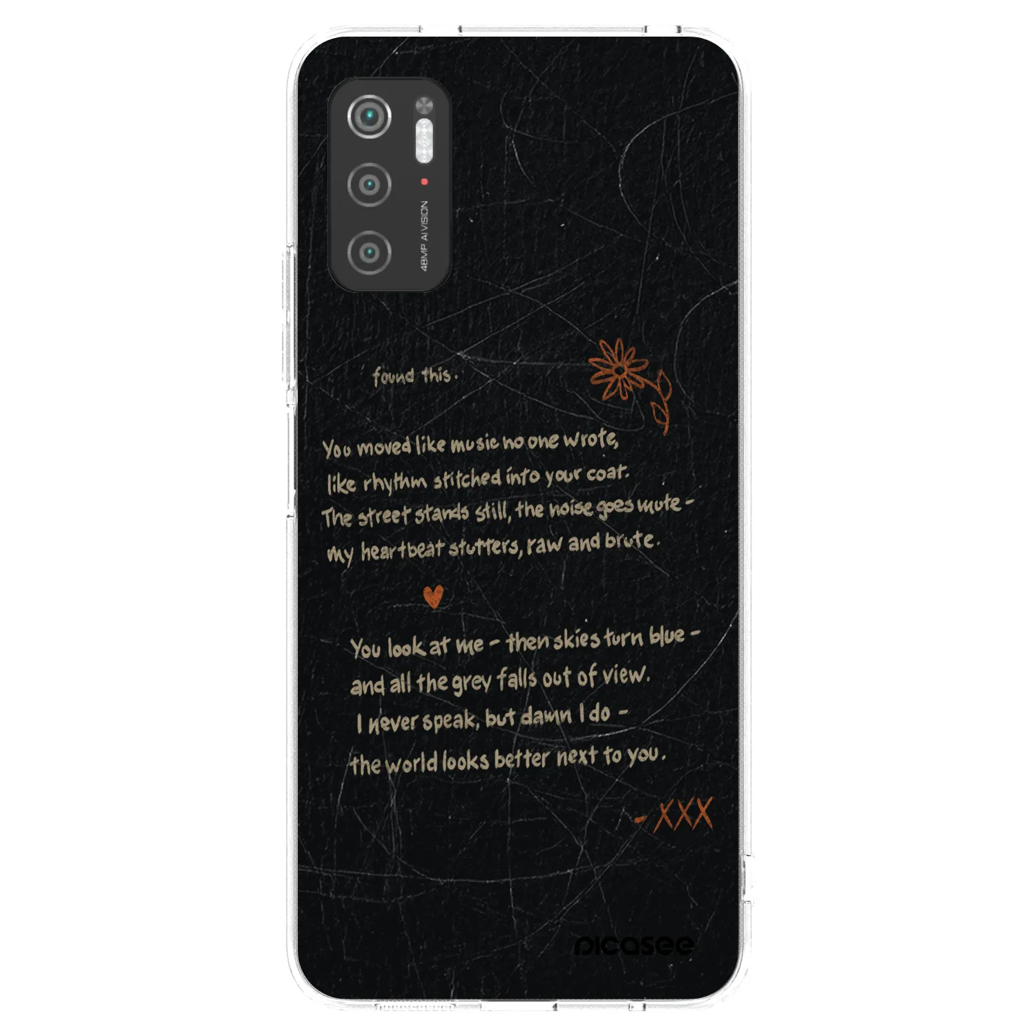 Picasee Xiaomi Poco M3 Pro 5G Hülle - Transparentes Silikon - POET