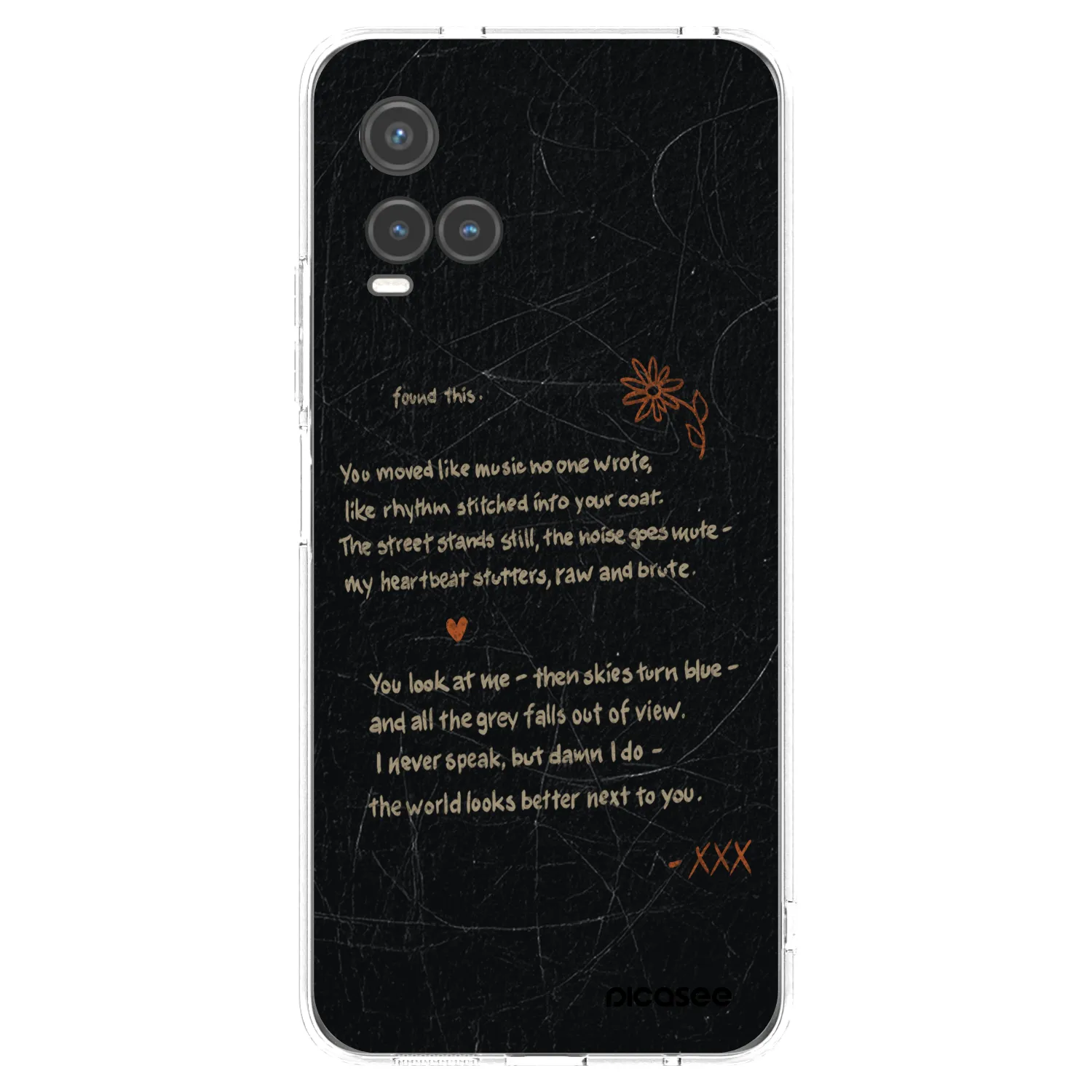 Picasee Vivo Y33s Hülle - Transparentes Silikon - POET