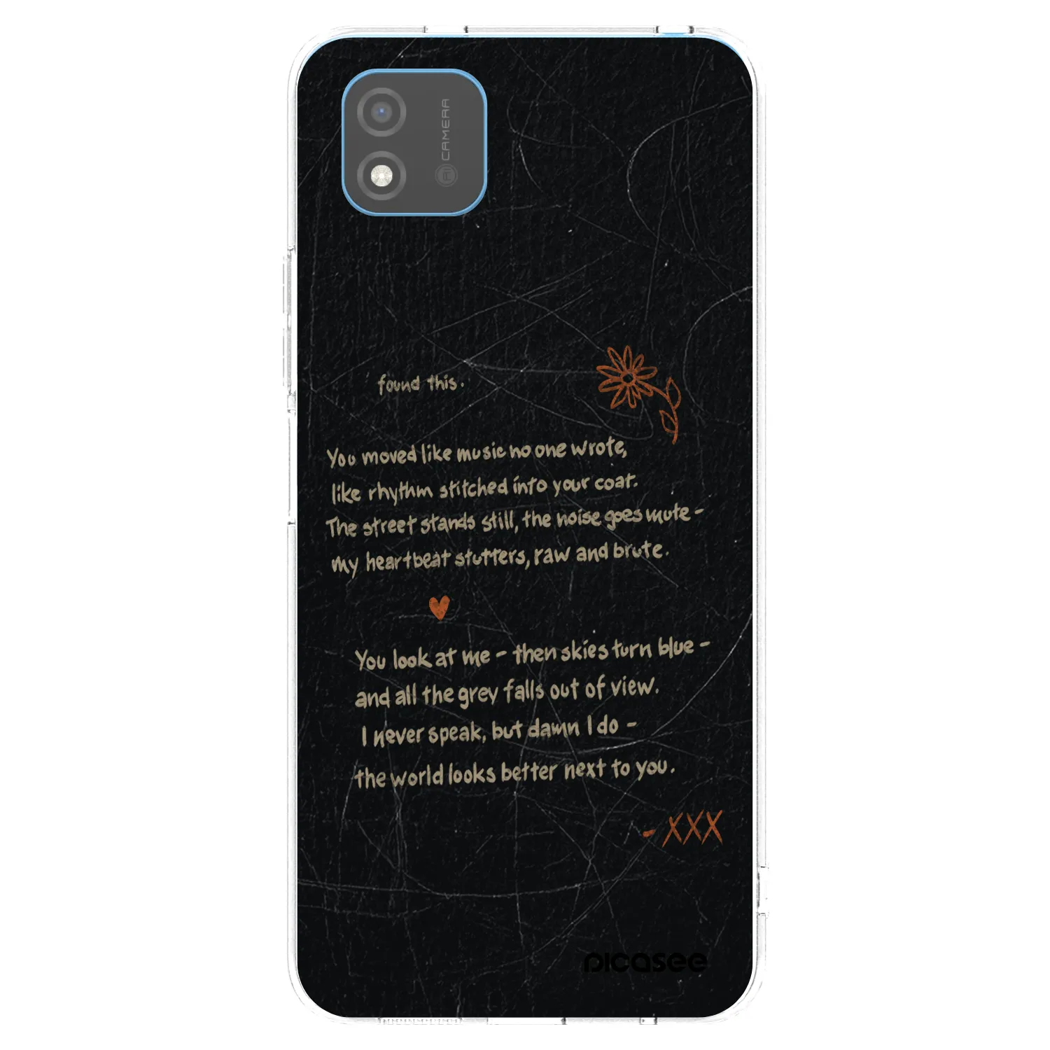 Picasee Realme C11 (2021) Hülle - Transparentes Silikon - POET