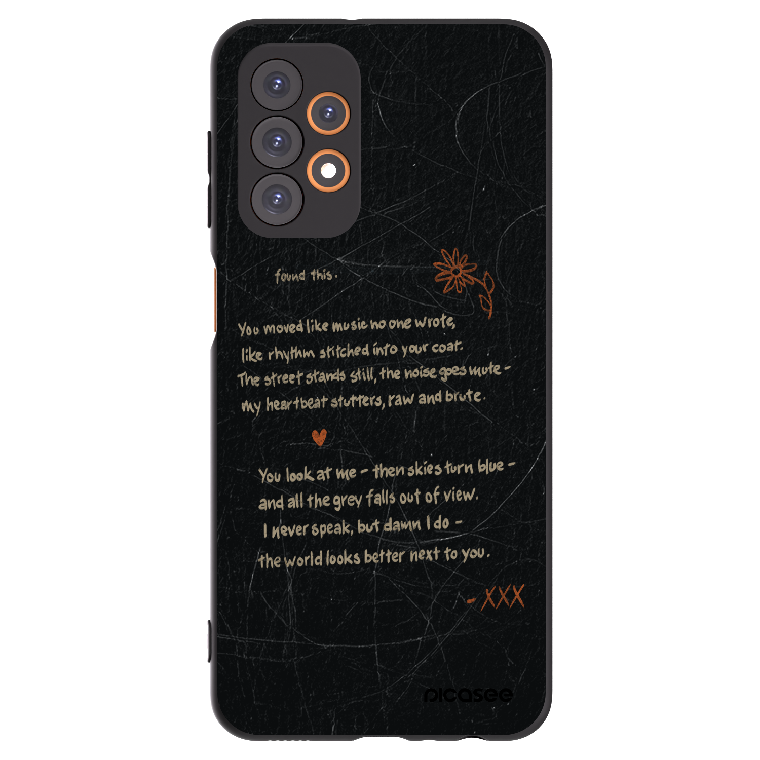 Picasee Samsung Galaxy A23 A236B 5G Hülle - Schwarzes Silikon - POET