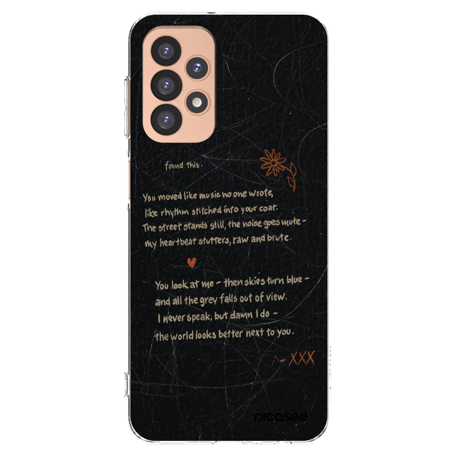 Picasee Samsung Galaxy A23 A236B 5G Hülle - Transparentes Silikon - POET