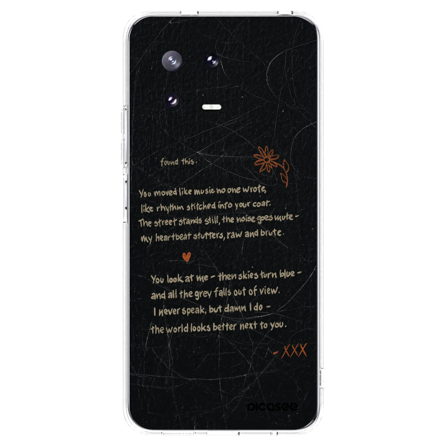 Picasee Xiaomi 13 Pro Hülle - Transparentes Silikon - POET