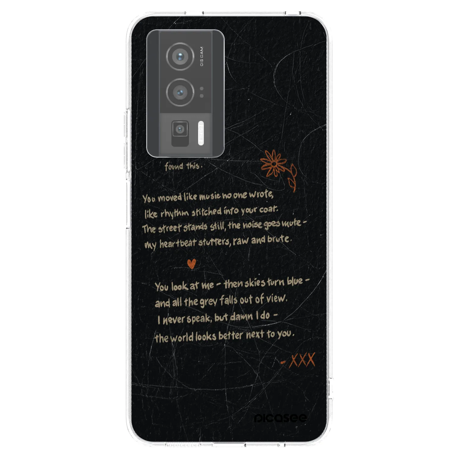 Picasee Xiaomi Poco F5 Pro 5G Hülle - Transparentes Silikon - POET