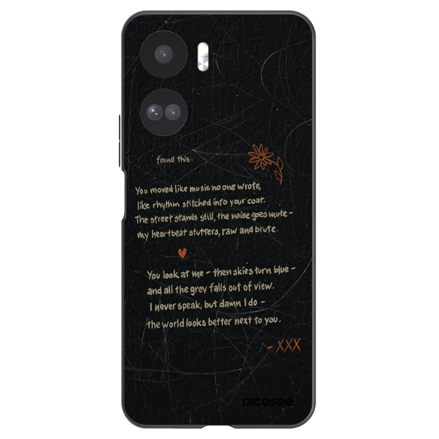 Picasee Honor 90 Lite 5G Hülle - Schwarzes Silikon - POET