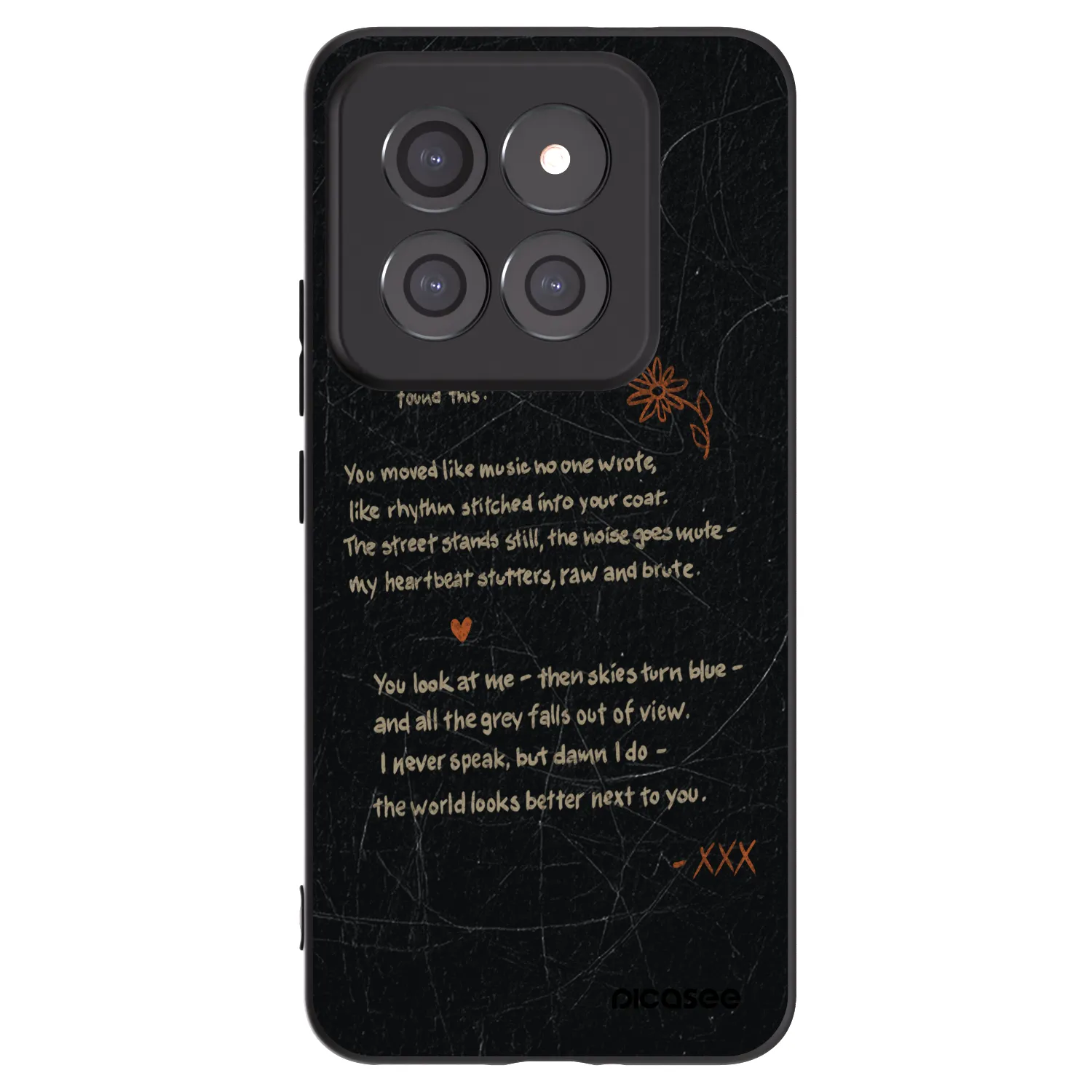 Picasee Xiaomi 14 Pro Hülle - Schwarzes Silikon - POET