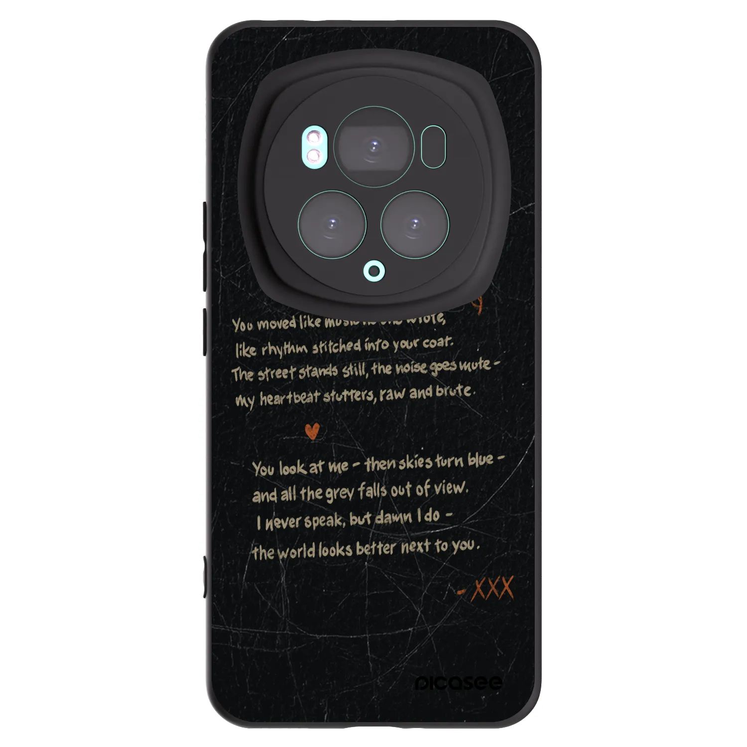 Picasee Honor Magic6 Pro Hülle - Schwarzes Silikon - POET