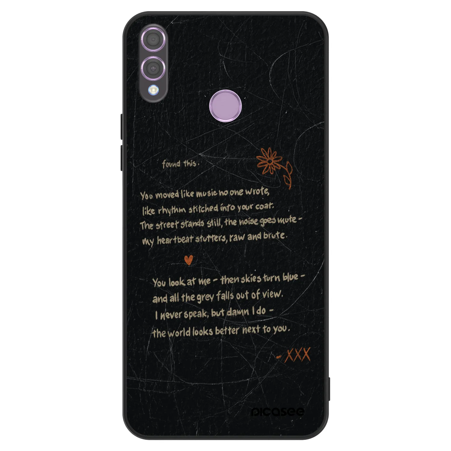 Picasee ULTIMATE CASE für Honor 8X - POET