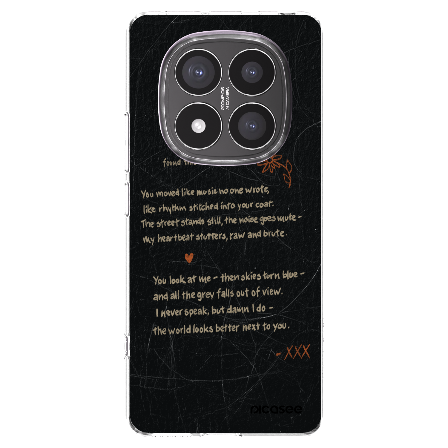 Picasee Xiaomi Redmi Note 14 Pro+ 5G Hülle - Transparentes Silikon - POET