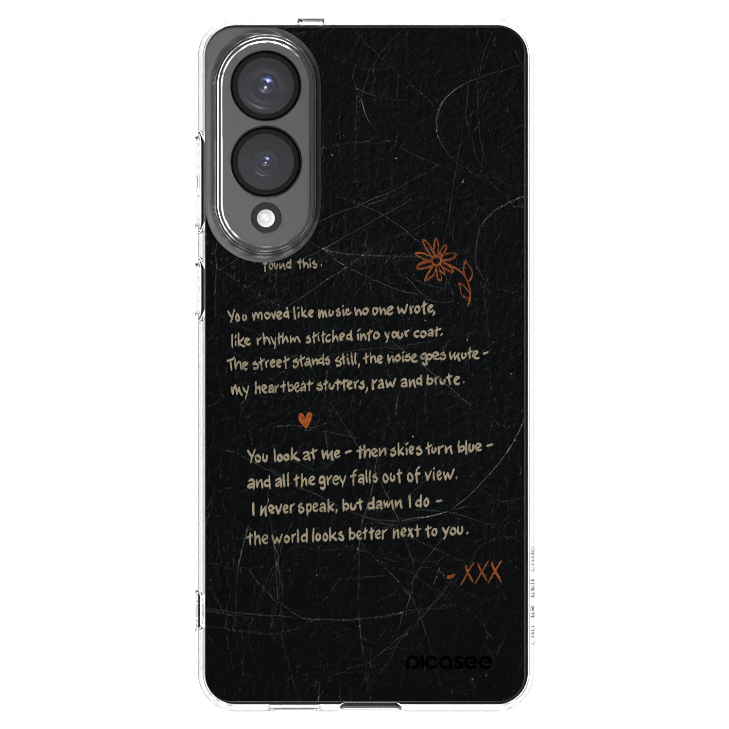 Picasee Samsung Galaxy S25 Edge 5G Hülle - Transparentes Silikon - POET