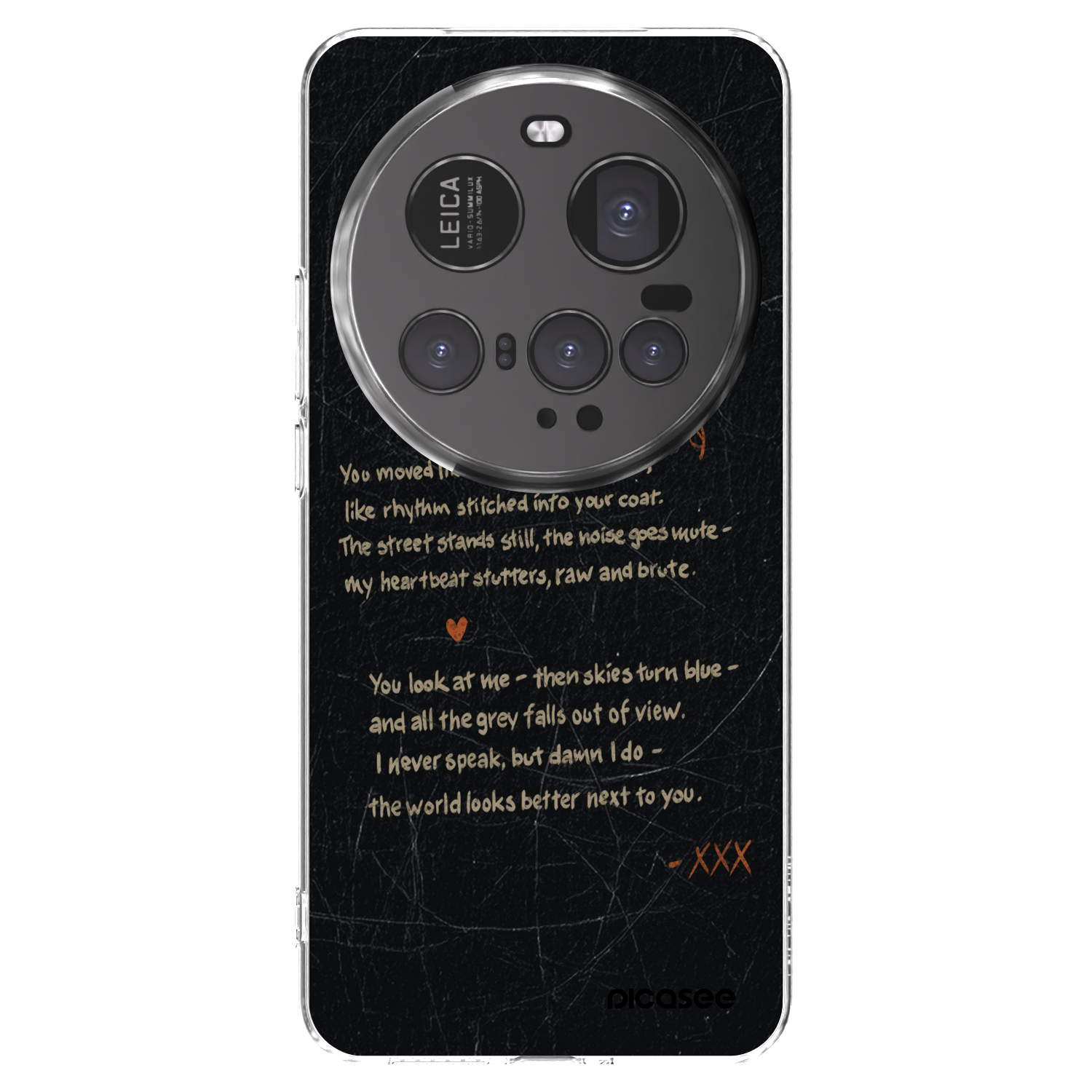Picasee Xiaomi 15 Ultra Hülle - Transparentes Silikon - POET
