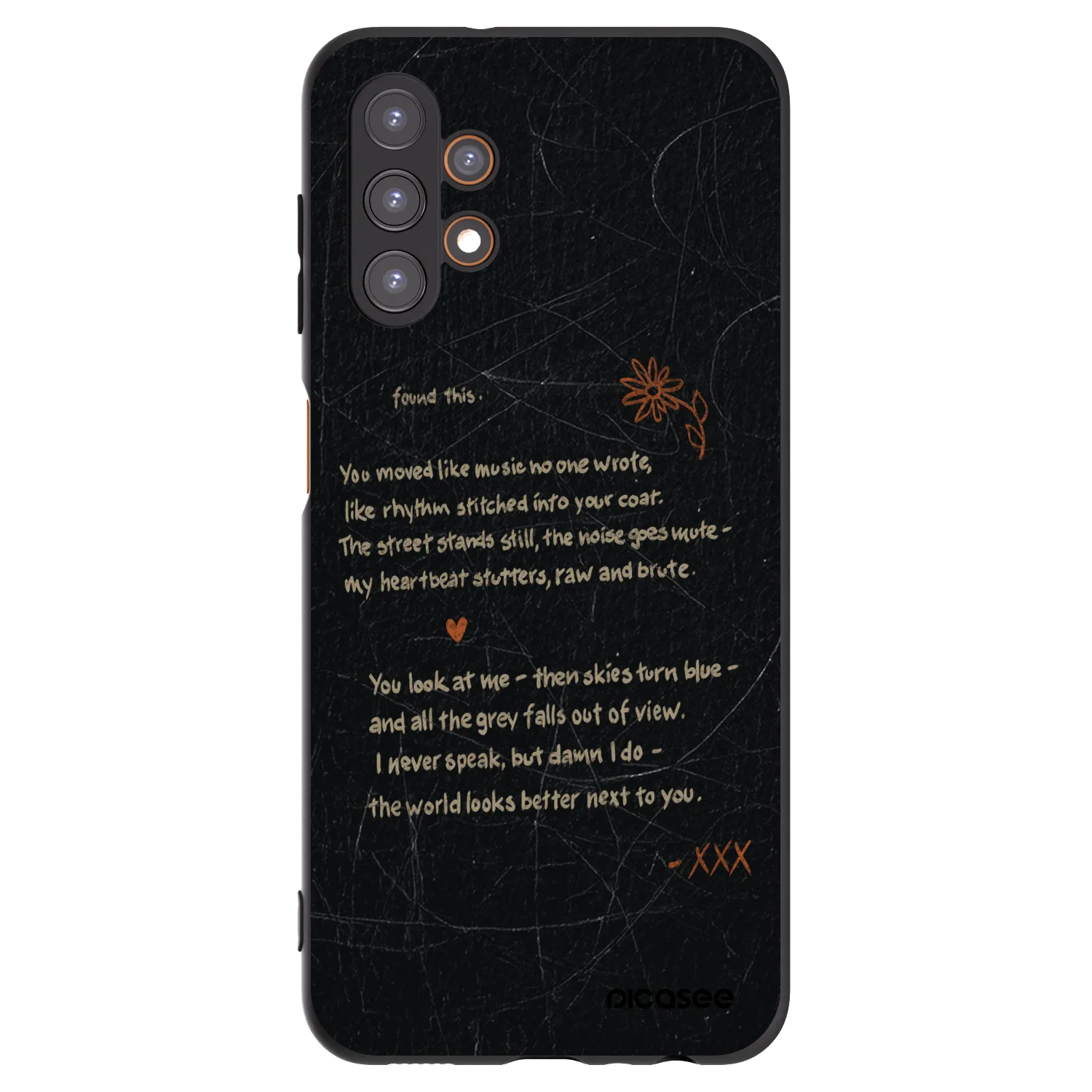 Picasee Samsung Galaxy A13 5G Hülle - Schwarzes Silikon - POET
