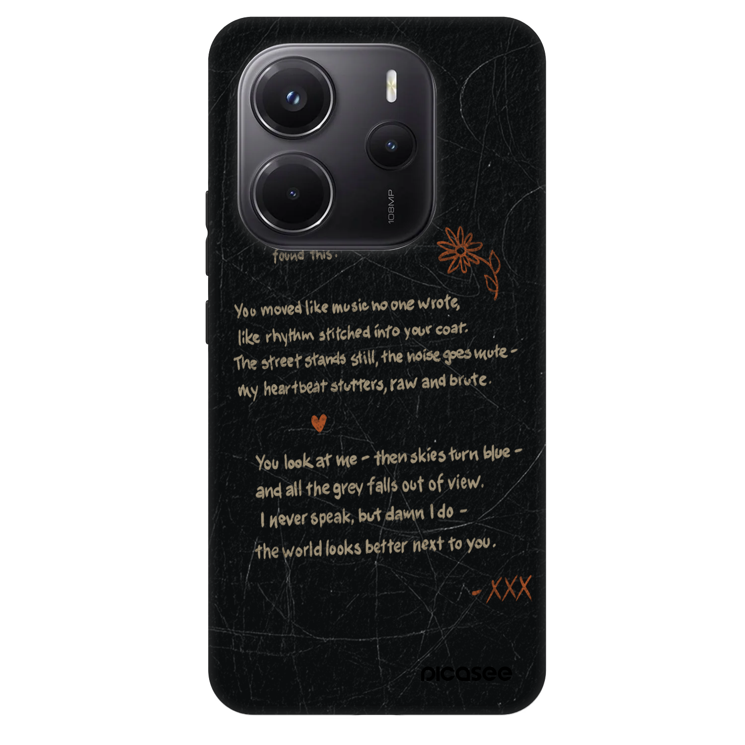 Picasee Fashion Case für Xiaomi Redmi Note 14 5G - POET