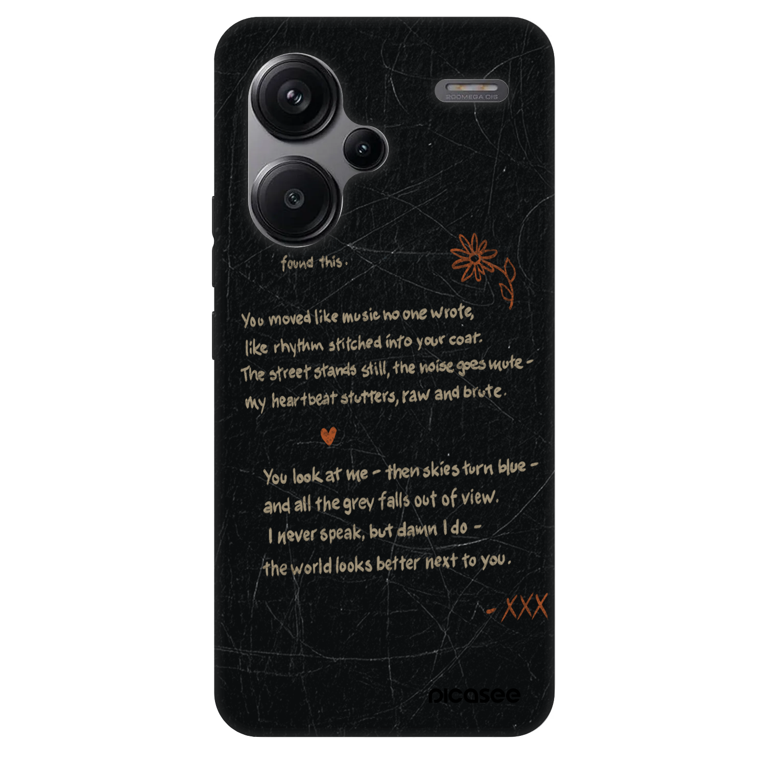 Picasee Fashion Case für Xiaomi Redmi Note 13 Pro+ 5G - POET