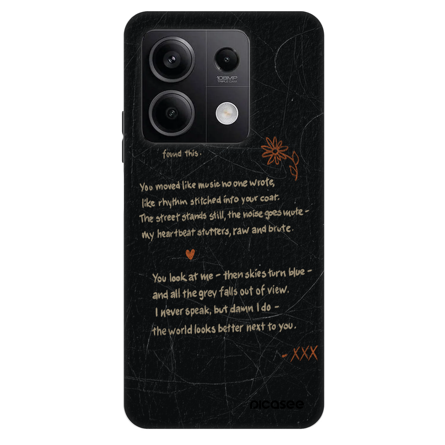 Picasee Fashion Case für Xiaomi Redmi Note 13 5G - POET