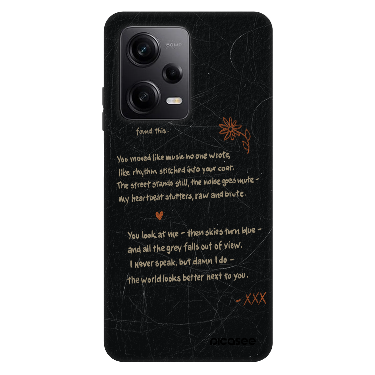 Picasee Fashion Case für Xiaomi Redmi Note 12 Pro 5G - POET