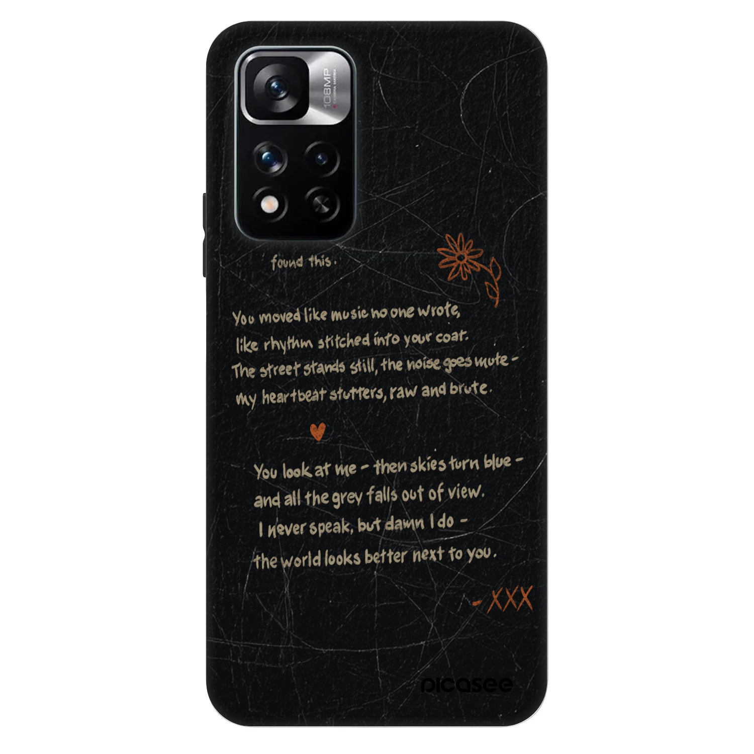 Picasee Fashion Case für Xiaomi Redmi Note 11 Pro 5G - POET