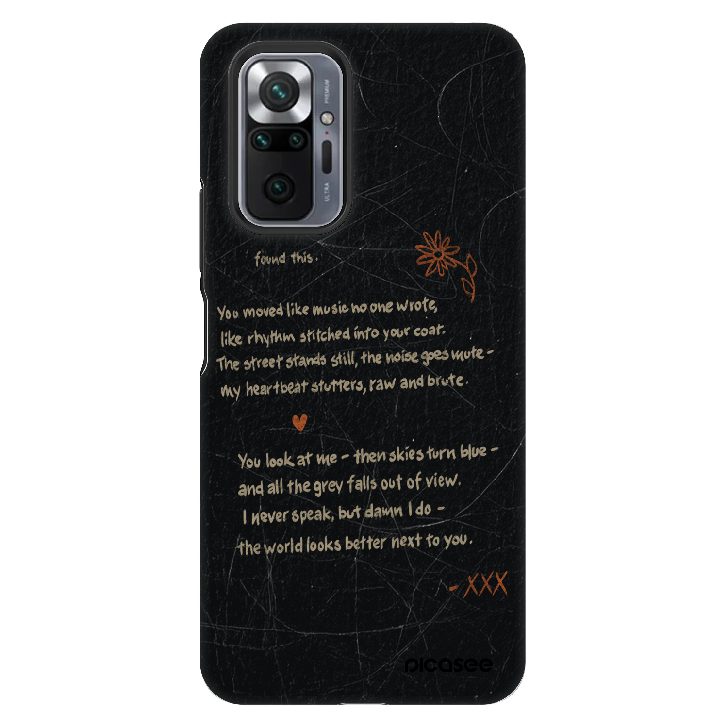 Picasee Fashion Case für Xiaomi Redmi Note 10 Pro - POET