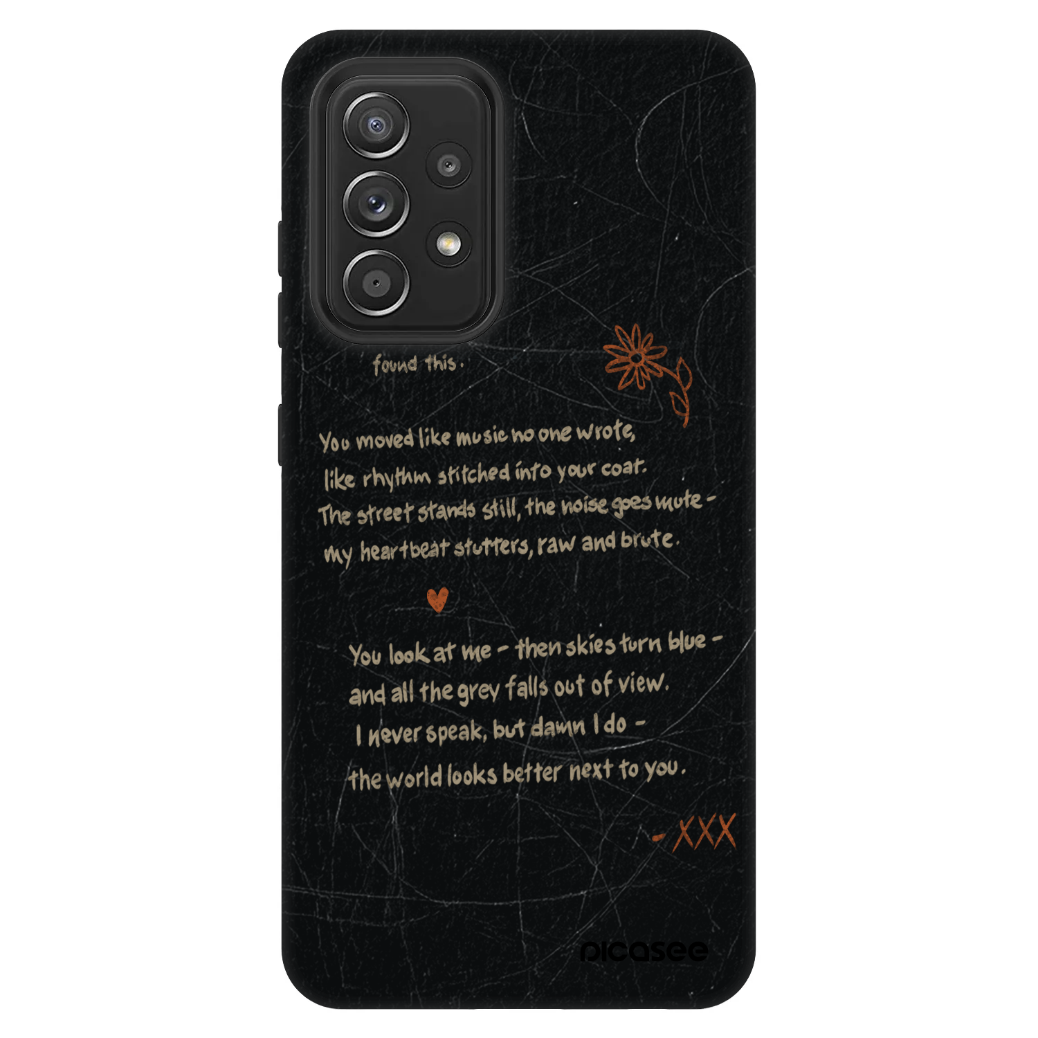 Picasee Fashion Case für Samsung Galaxy A52s 5G A528B - POET
