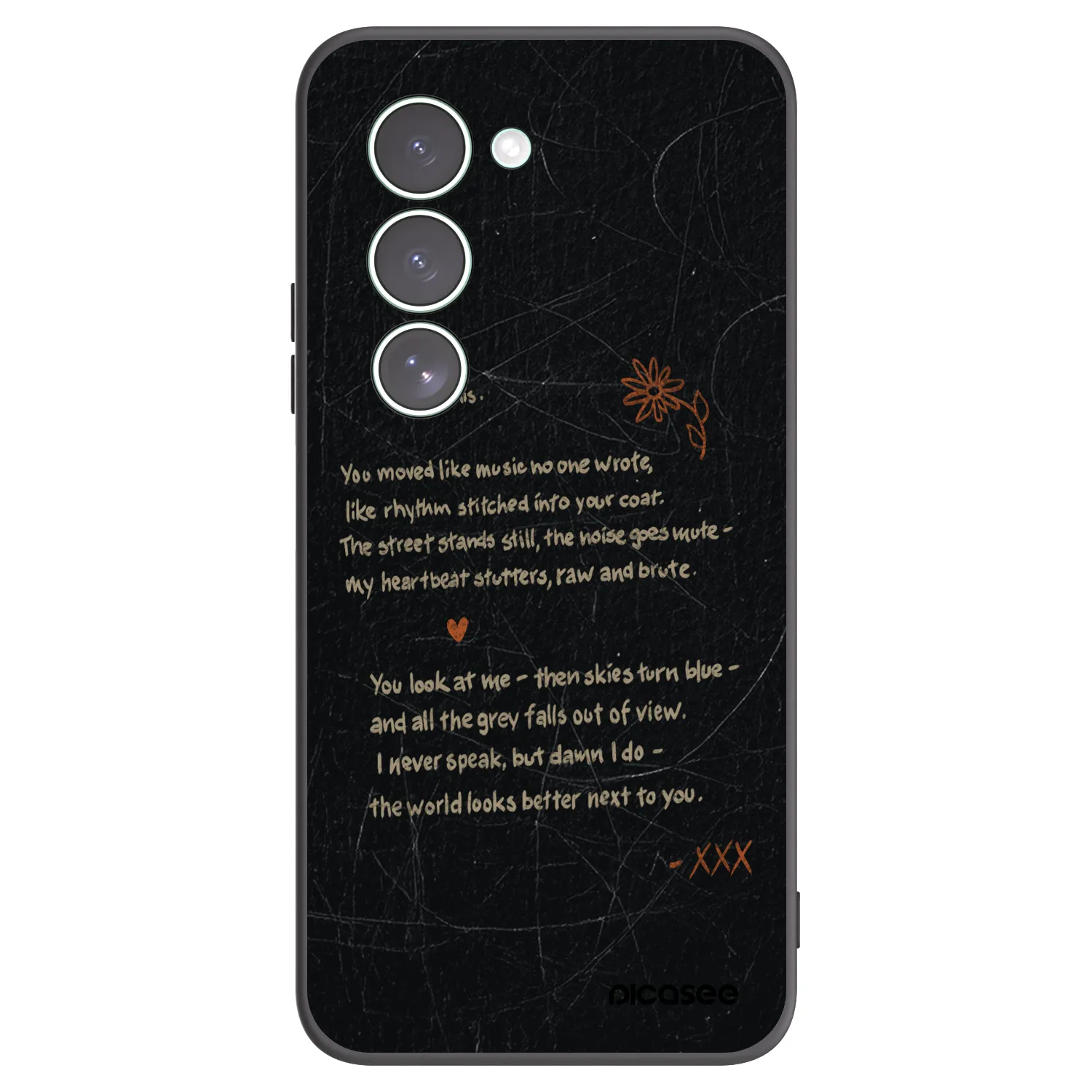 Picasee Xiaomi Redmi 15 5G Hülle - Schwarzes Silikon - POET