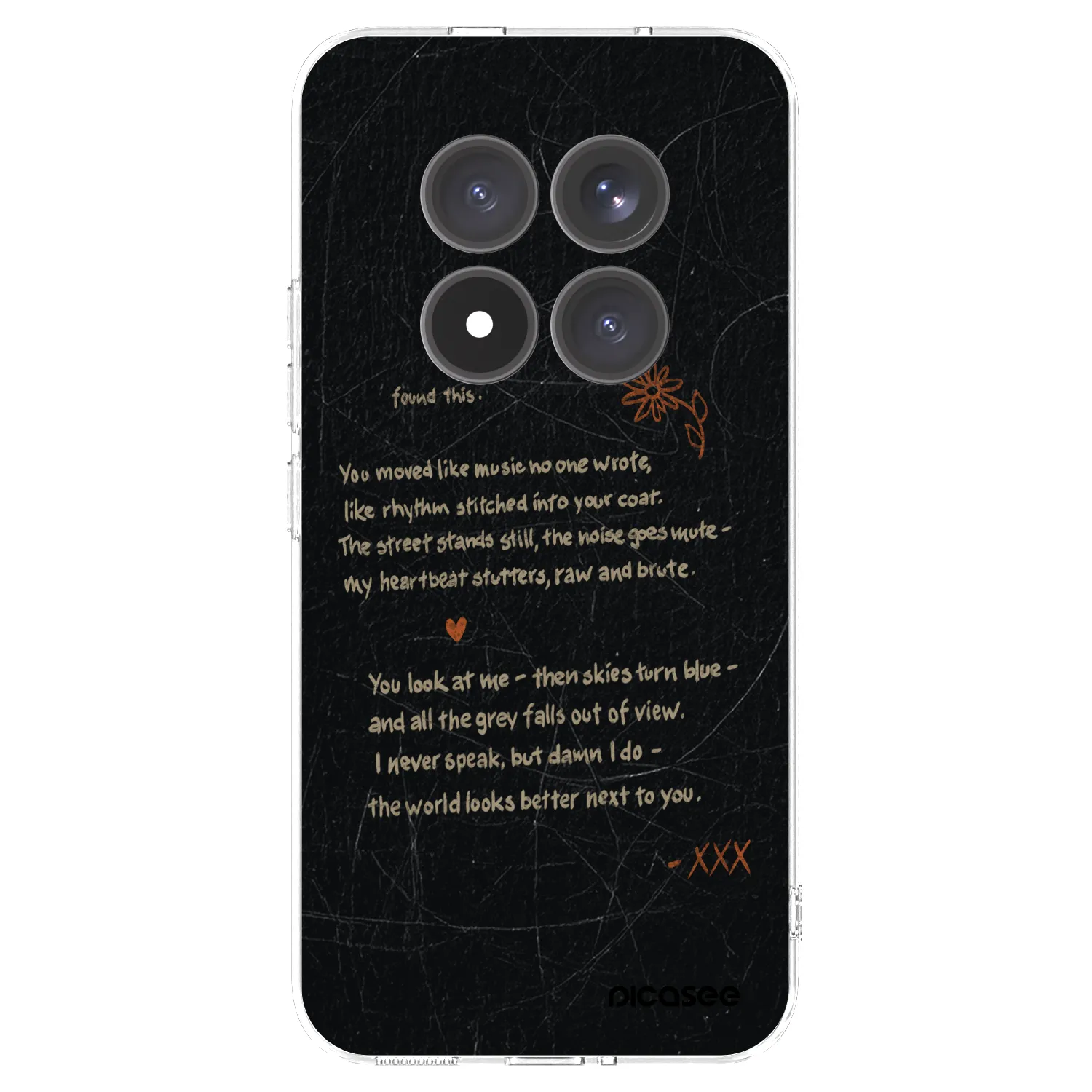 Picasee Xiaomi Redmi Note 15 Pro+ Hülle - Transparentes Silikon - POET