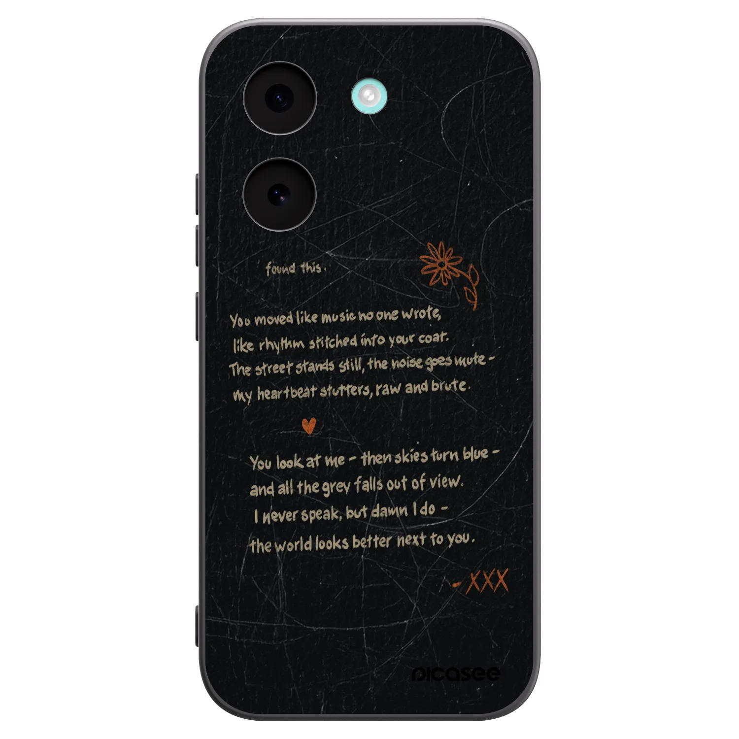 Picasee Xiaomi Poco X8 Pro Hülle - Schwarzes Silikon - POET