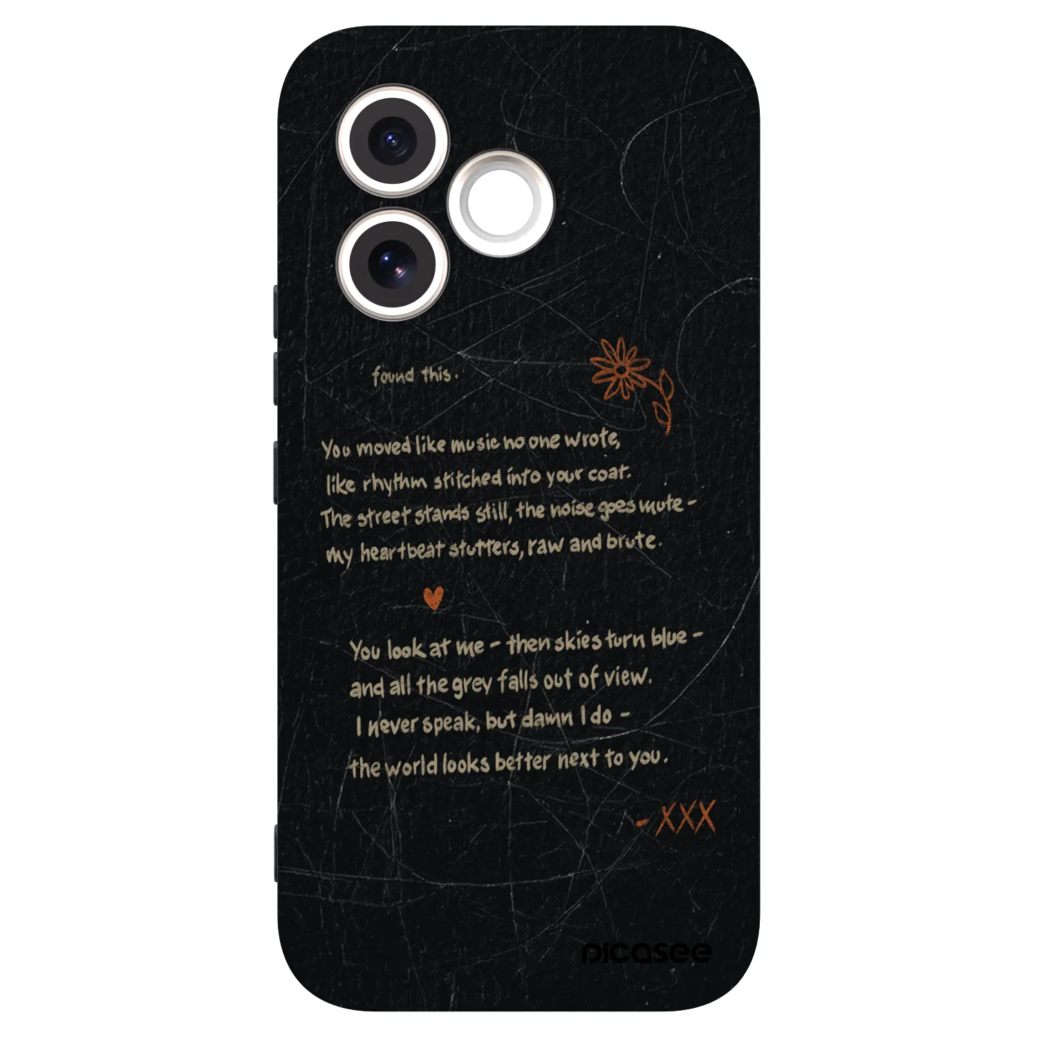 Picasee Honor 600 Lite Hülle - Schwarzes Silikon - POET