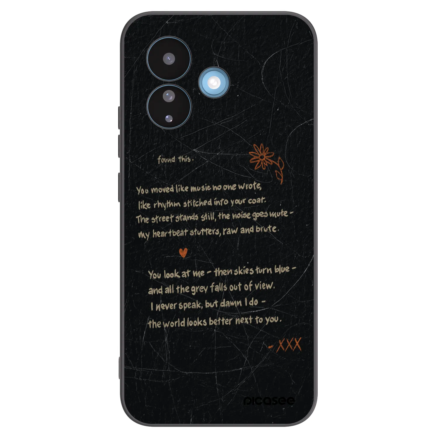 Picasee Xiaomi Redmi Note 17 Pro 5G Hülle - Schwarzes Silikon - POET