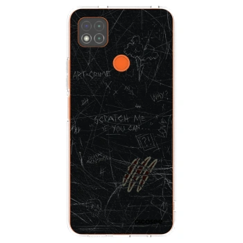 Picasee Xiaomi Redmi 9C Hülle - Transparentes Silikon - SCRATCH