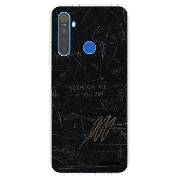 Picasee Realme 5 Hülle - Transparentes Silikon - SCRATCH