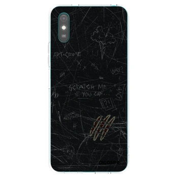 Picasee Xiaomi Redmi 9AT Hülle - Transparentes Silikon - SCRATCH