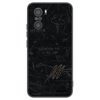 Picasee Xiaomi Poco F3 Hülle - Schwarzes Silikon - SCRATCH