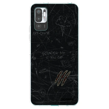 Picasee Xiaomi Redmi Note 10 5G Hülle - Transparentes Silikon - SCRATCH