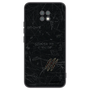 Picasee Xiaomi Redmi Note 9T Hülle - Schwarzes Silikon - SCRATCH