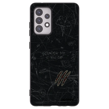 Picasee Samsung Galaxy A52s 5G A528B Hülle - Schwarzes Silikon - SCRATCH