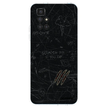 Picasee Xiaomi Redmi 10 Hülle - Transparentes Silikon - SCRATCH