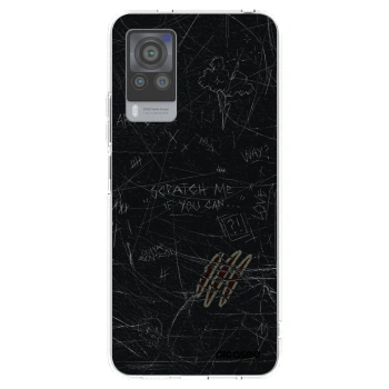 Picasee Vivo X60 Pro 5G Hülle - Transparentes Silikon - SCRATCH