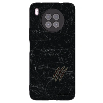 Picasee Huawei Nova 8i Hülle - Schwarzes Silikon - SCRATCH