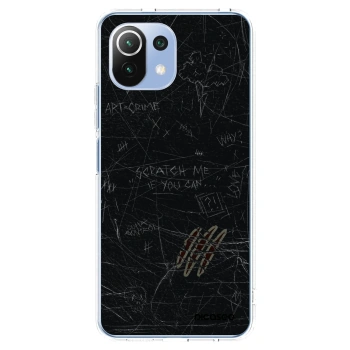 Picasee Xiaomi 11 Lite 5G NE Hülle - Transparentes Silikon - SCRATCH