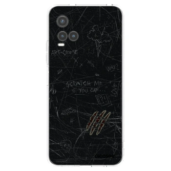 Picasee Vivo Y33s Hülle - Transparentes Silikon - SCRATCH
