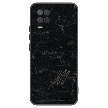 Picasee Realme 8 5G Hülle - Schwarzes Silikon - SCRATCH